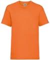 SS28B 61033 Childrens Valueweight T Shirt Orange colour image